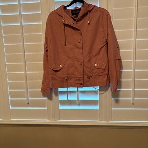 Belladonna Women's Rosey Salmon color Utility Jacket NWOT